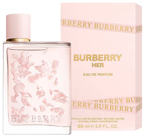 burberry perfume clear bottle|burberry her petals limited edition.